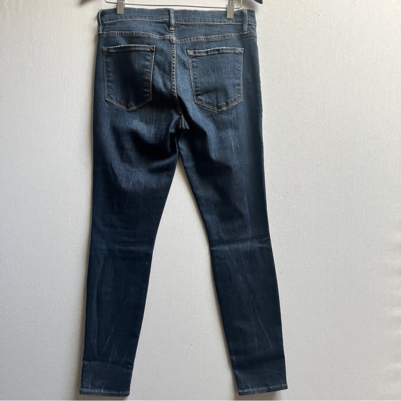 Frame Le Skinny de Jeanne Denim Jeans Sz 30 - Picture 3 of 13